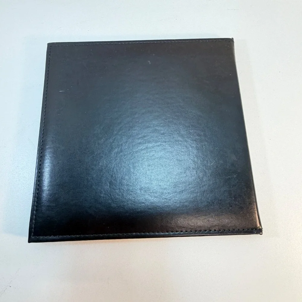 Carnival Photo Album Black The Fun‎ Ships Cruise Souvenir Faux Leather Frame